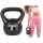  Ganteră KETTLEBELL COMPOZIT 8 KG GREUTATE IBERICA ENERO FIT
