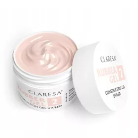    Claresa RUBBER GEL gel pentru construirea extensiilor de unghii builder 2 45g