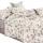 Set de Lenjerie de Pat din Bumbac Dublu, Model Floral, pentru Pat de 160x200 cm