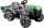  TRACTOR CU BATERIE 12V 2x45W REMORCĂ TELECOMANDĂ VERDE
