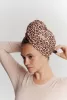 Turban de păr GLOV Hair Wrap cu model leopard