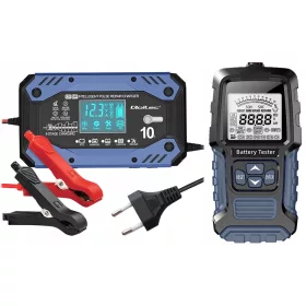    Redresor încărcător baterie cu funcție de reparare 12-24V 10A LCD Puternic
