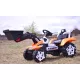  TRACTOR CU EXCAVATOR ALIMENTAT DE BATERIE TELECOMANDA LED 2x45W