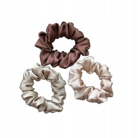    Bandă de păr din mătase Lafte, set 3 buc, cadou pentru o femeie