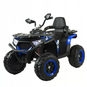    Quad cu baterie 4x40 wați telecomandă din piele EVA QUAD-LX-2-BLUE
