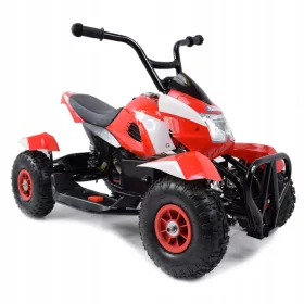    MEGA QUAD MARE, CONSTRUCȚIE METALICA, AMORTIZATE, ROȚI UMFLATE, VOPSEA