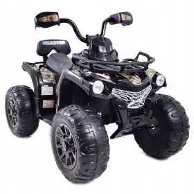    MEGA QUAD ALIMENTAT DE BATERIE, ROȚI MOALE, SCAUN MOALE, AMORTIZATE/JS00