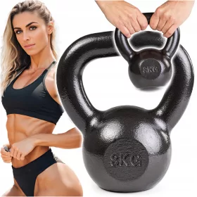  Kettlebelle Pretorians 8 kg negru