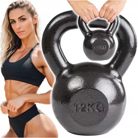  Kettlebelle Pretorians 12 kg negru
