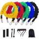 SET 5 BANDE DE REZISTENTA PENTRU EXERCIȚII CROSSFIT FITNESS