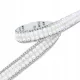  PANGLICĂ CU ZIRCONIA 12cm 9m decorativă pentru perdele