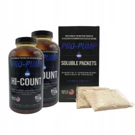    Pro-Pump SET DE BACTERII DE BLAST TANK SEPTIC + 2x UNCLOCKER DE DRENARE