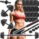  SET MREANE 2 ÎN 1 PROTEȚI 40KG ȘANSA DE FITNESS SOLID ACASĂ ANTRENAMENT