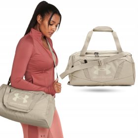    Geanta de antrenament unisex Under Armour UA Undeniable 5.0 Duffle XS - bej