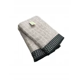 Set 2 Prosoape de Baie Bej din Bumbac 100% - 70x140 cm