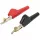  Un set de cleme de testare cu ac din PVC cupru-nichel de 25 mm