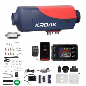    INCALZITOR PE BENZINA WEBASTO SUFLANTA ULEI 2KW 12/24V BLUETOOTH LCD