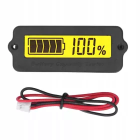    Indicator de nivel al bateriei de 12 V pentru vehicule electrice RV