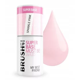    Brushup Hybrid Baza! Super Baza trebuie să fie Sparkle Pink 5g
