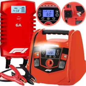    Încărcător REDRECTOR ATELIER pentru baterii 10A 6V 12V AGM GEL F1 2024