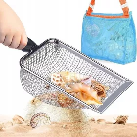    KIT DE PLAJĂ PENTRU COLECTAREA COCHIILOR DE CARE LOPATA DE CHHHHHRU + SAC