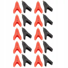    Set de 10 cleme de testare pentru fire izolate din alamă de 10A