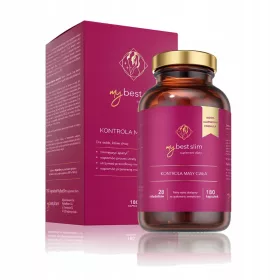   MyBestPharm MyBestSlim - Supliment cu 180 de Capsule pentru Controlul Greutății