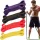  BANDE DE PUTERE BANDE DE REZISTENȚA EXERCIȚII - SET DE 4