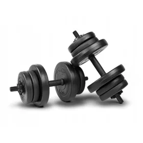  Be-Active.pl gantere reglabile din fontă 2x 10 kg