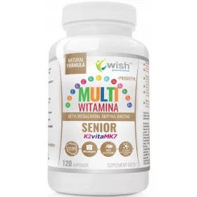   MultiVitamină Senior cu Complex B, Vitamine ADEK și C - 120 Capsule