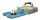  Cutie de nisip pentru excavator Little Tikes Dirt Diggers pentru copii - Include Lid & Play