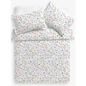   Set de Lenjerie de Pat FLORENA cu Model Floral - Confort și Stil pentru Dormitor