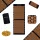  SET MASAJ PERNE ACUPRESURE MAT XXXL PORTOCALIE
