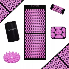  SET MASAJ PERNE ACUPRESURE MAT XXXL ROZ