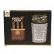  Set Becky's de ciocolata cu lapte gianduja cu aroma de vanilie + pahar