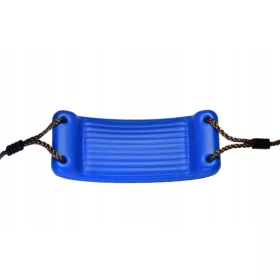    Leagăn pentru copii, scaun plat, plastic, ALBASTRU, 130 lire