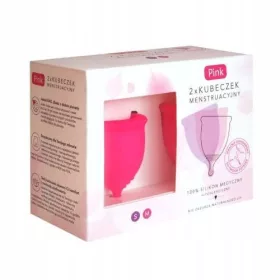  Cupa Menstruala Roz HYDREX marimea S+M, 2 bucati