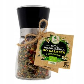    Sare de Himalaya pentru salate cu ierburi ECO (în râșniță) Dary Natury 95 g