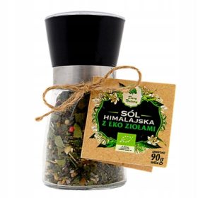  Sare de Himalaya cu macinata de ierburi ecologice 90g
