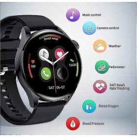    SMARTWATCH GT3 43.5mm DOUĂ BRATĂRI 20 DE ZILE STANDBY OXIGEN FRECUMENT CARDIAC PRESIUNE