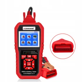  TESTER BATERIE SCANNER AUTO KONNWEI KW890