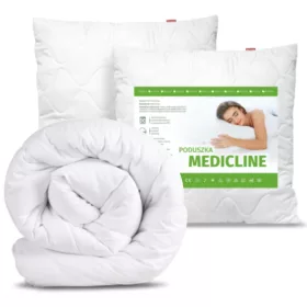   Pătură Antialergică pentru Toate Anotimpurile cu 2 Perne 70x80 cm - Calitate Premium