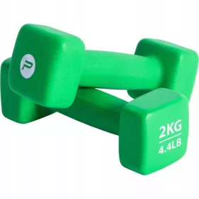  Set gantere din fonta NEOPREN P2I 2x2 kg