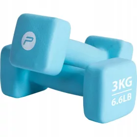   Haltere Haltere din fontă 2x3kg Greutăți din neopren Set gantere fitness 6kg