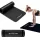  SALATEA EXERCIȚII NEGRU 180x60 cm NBR 1,5 cm PENTRU YOGA FITNESS GIMNASTICĂ
