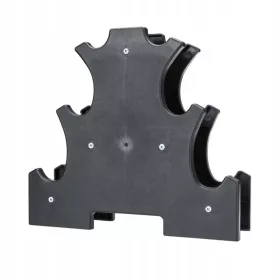    Suport de gantere stabil, suport vertical pentru gantere, brad 33x29x8,5 cm
