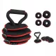  Kettlebell kettlebell reglabil greutate moale 9 kg HMS KRM20