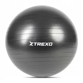  Minge de gimnastică TREXO TXO-B4Z009-BK 75 cm neagră