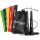  Set de antrenament cu coarda de sarit + benzi de rezistenta Hop-Sport