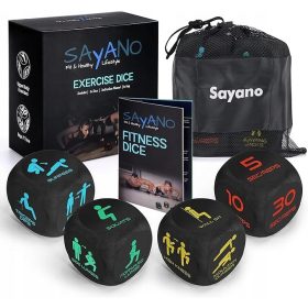    4X EXERCIȚII DE ANTRENAMENT DE FITNESS CUBE DE DESENARE ANTRENAMENT CREATIV + GEANT